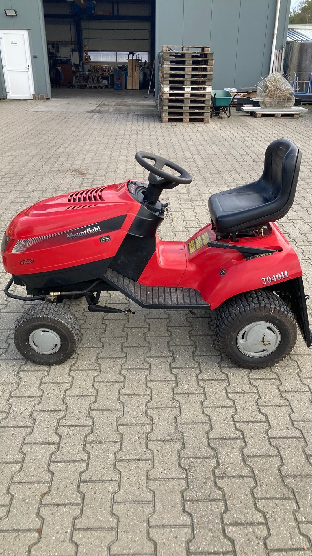 2 cilinder tuintrekker, Ophalen of Verzenden, Zo goed als nieuw