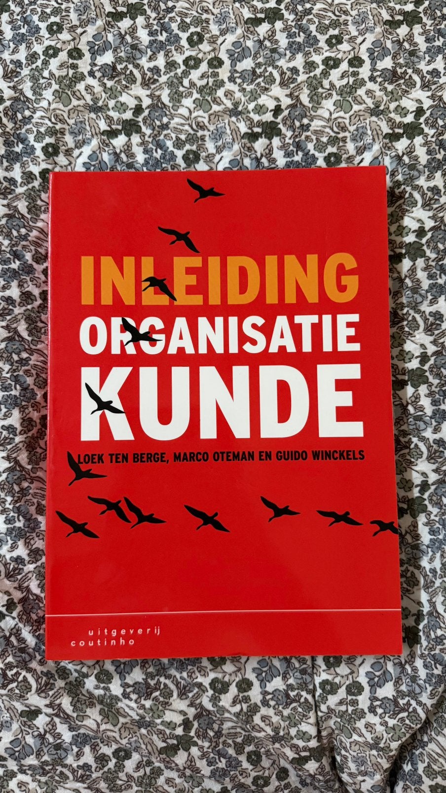 Loek ten Berge - Inleiding organisatiekunde, Ophalen of Verzenden, Zo goed als nieuw, Loek ten Berge; Marco Oteman
