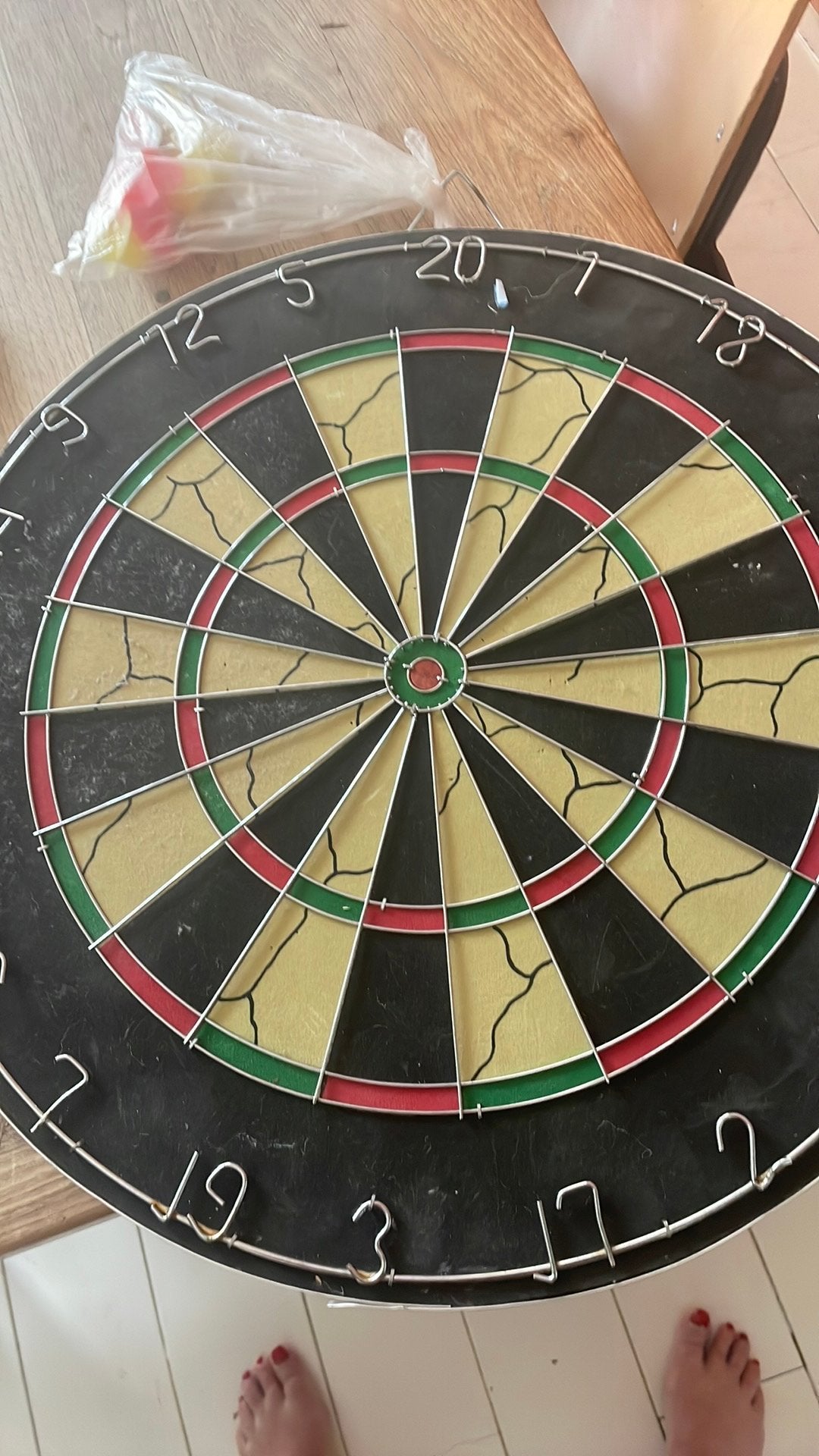 Nieuw dartbord, Ophalen of Verzenden, Zo goed als nieuw, Dartbord