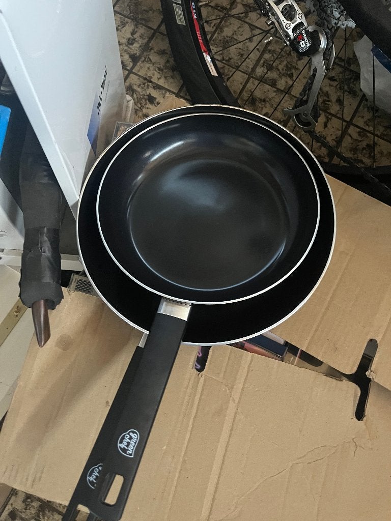 pannen set, Ophalen, Zo goed als nieuw, Rvs, Pannenset