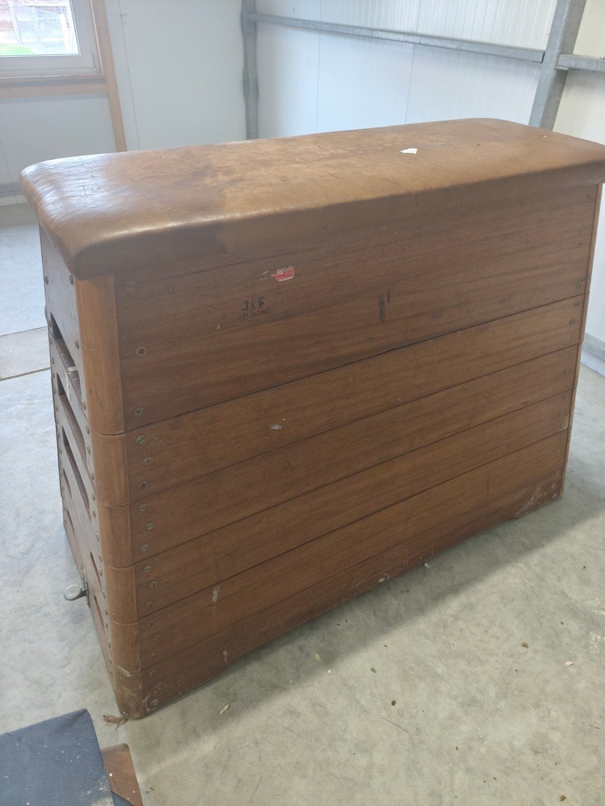 2 gebruikte gym kasten - Vintage turnkasten, Ophalen, Gebruikt