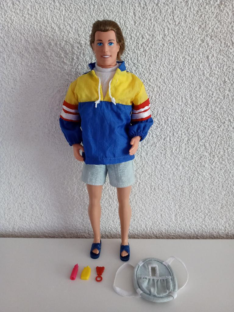 Barbie Big Brother KEN 17055 uit 1996, Verzamelen, Poppen, Ophalen of Verzenden, Gebruikt, Pop