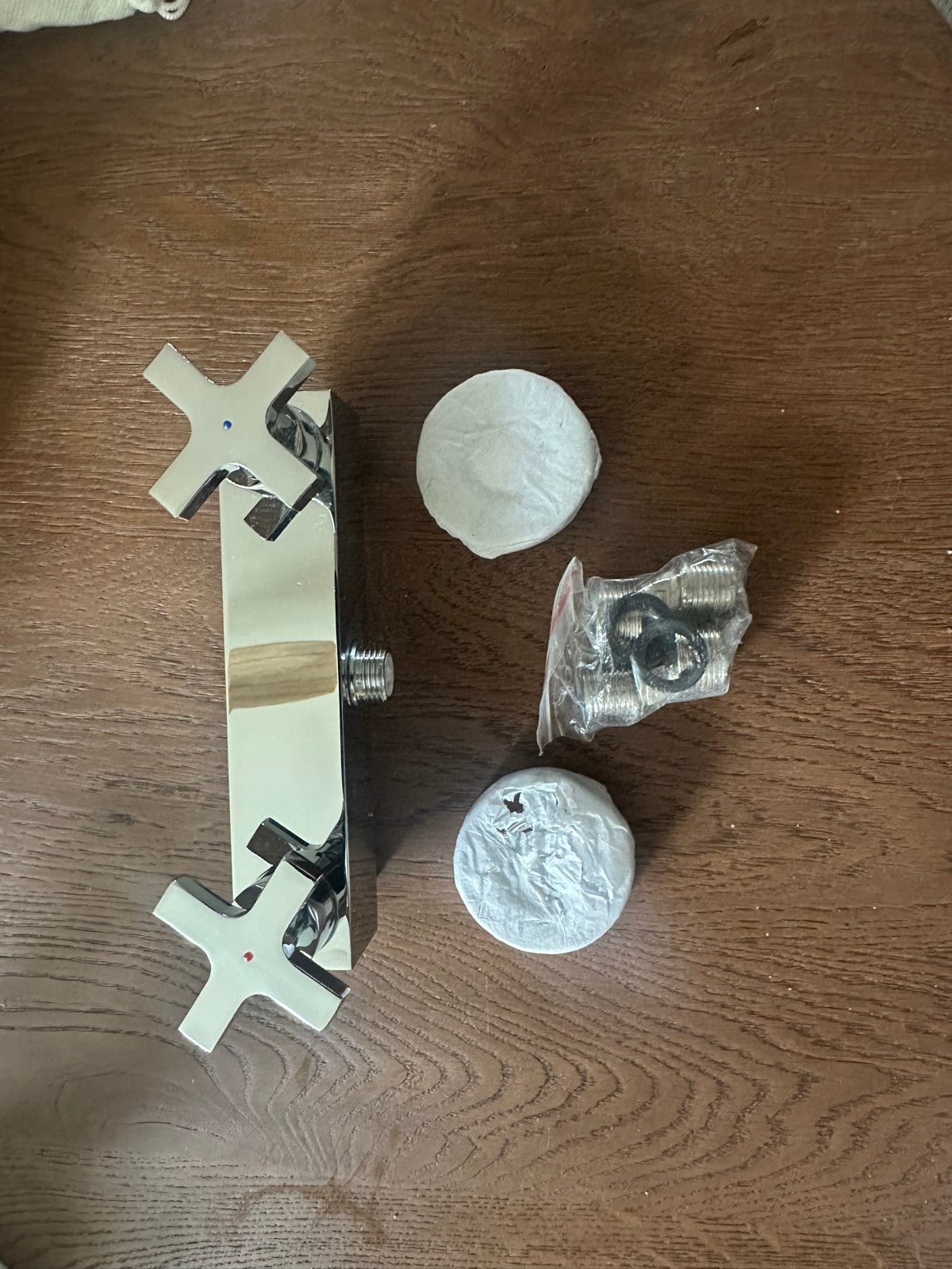 Nieuwe keramische douchekraan, Ophalen of Verzenden, Nieuw, Chroom, Douche