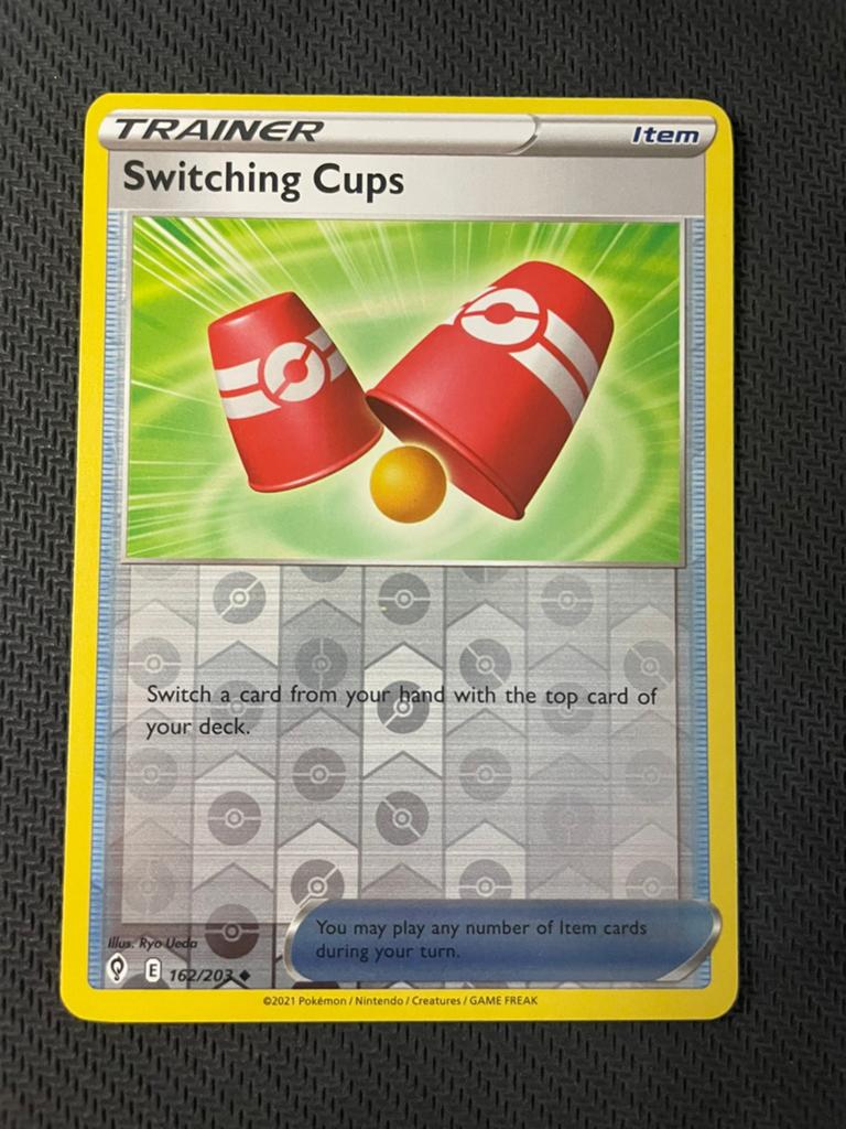 Switching Cups 162/203 Reverse Holo Evolving Skies Packfresh, Ophalen of Verzenden, Zo goed als nieuw