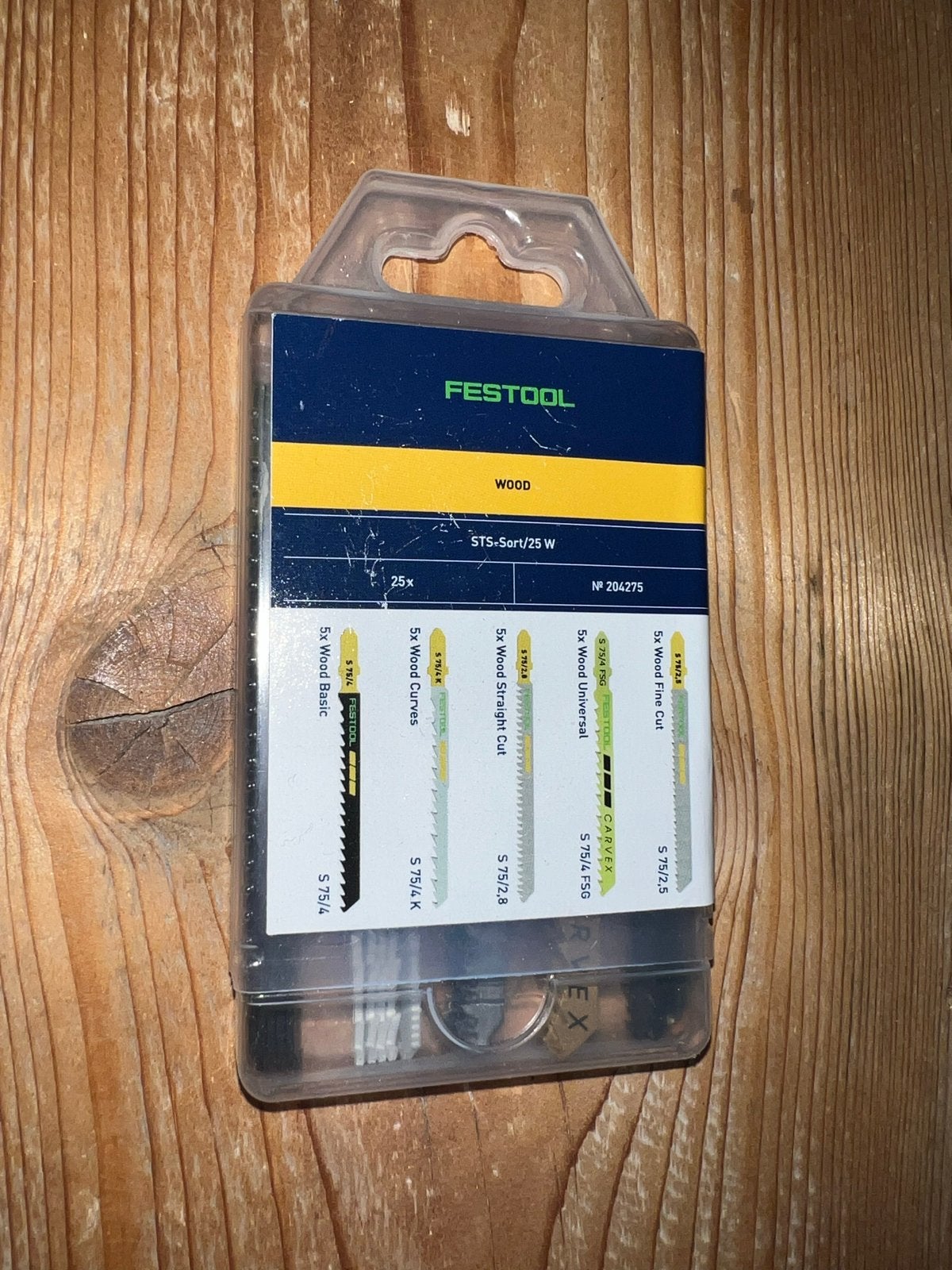 Festool decoupeerzaagjes set - nieuw!, Doe-het-zelf en Verbouw, Ophalen of Verzenden, Nieuw, Decoupeerzaag