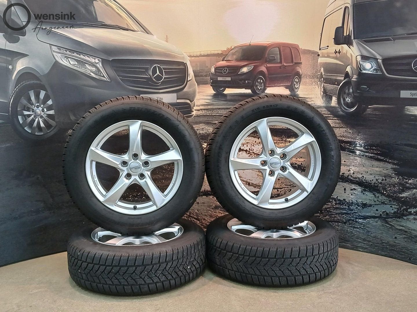 Winterset Volkswagen Tiquan (#930), -, -, Banden en Velgen, 17 inch