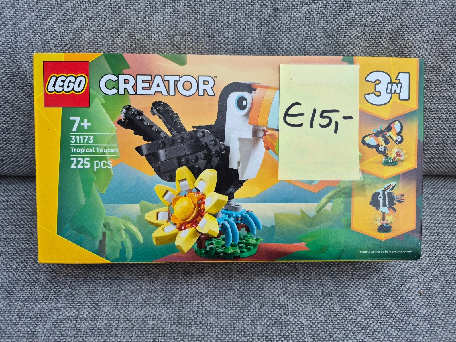 LEGO Creator 31173 Tropical Toucan - Compleet, Gebruikt, Lego, Ophalen of Verzenden, Compleet