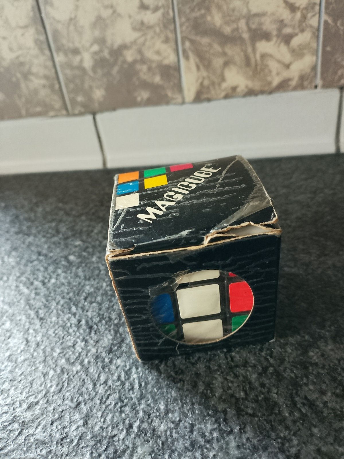 Vintage magicub puzzel kubus, Ophalen of Verzenden, Huis en Inrichting