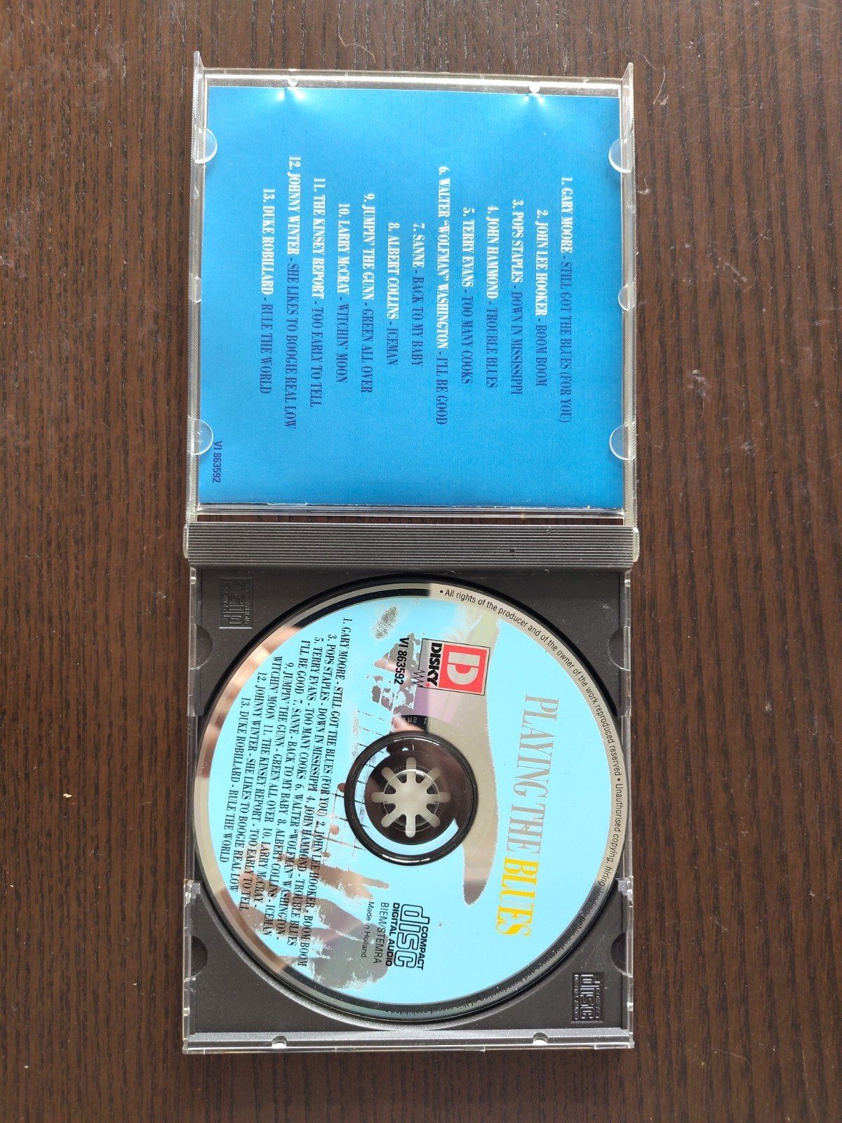 Playing the Blues CD - Diverse Artiesten, Cd's en Dvd's, Ophalen of Verzenden