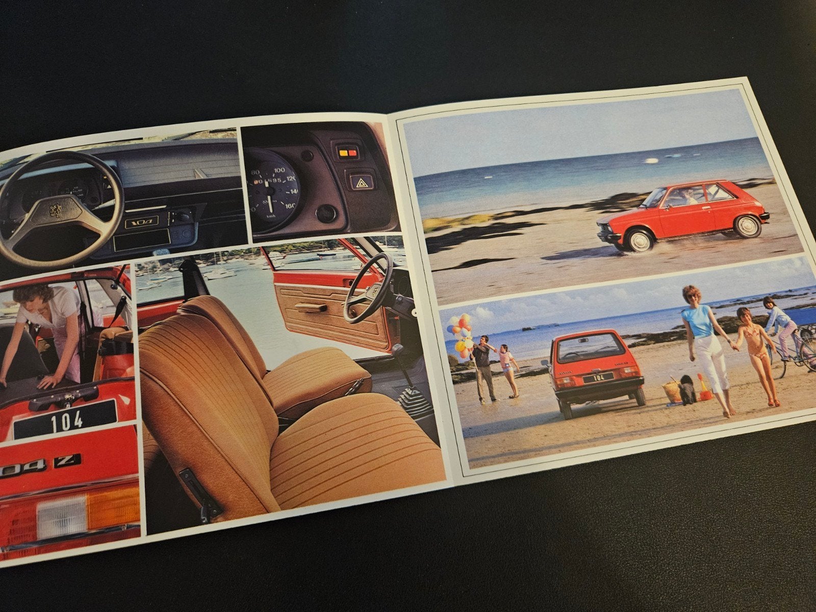 Brochure Peugeot 104 Z 1981 Frankrijk, Ophalen of Verzenden, Zo goed als nieuw, Peugeot