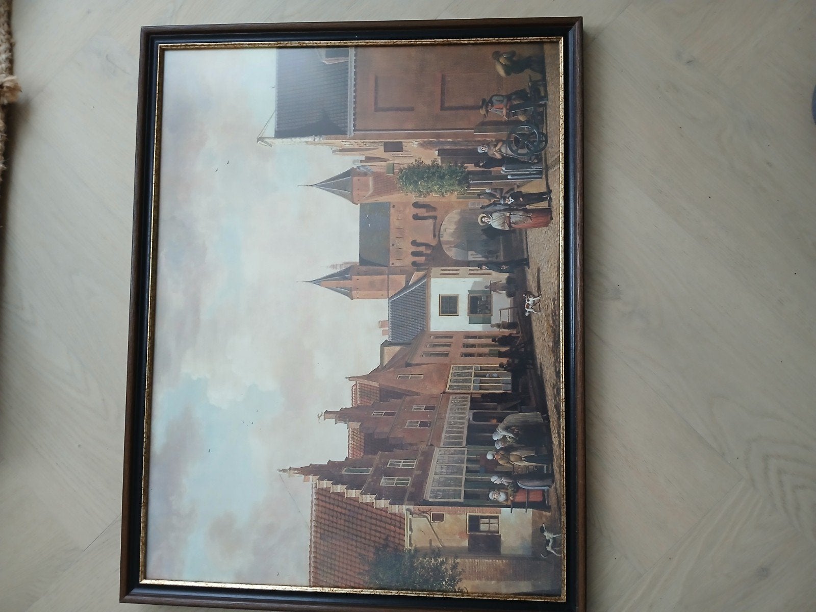 Schilderij Amersfoort, Antiek en Kunst, Ophalen of Verzenden