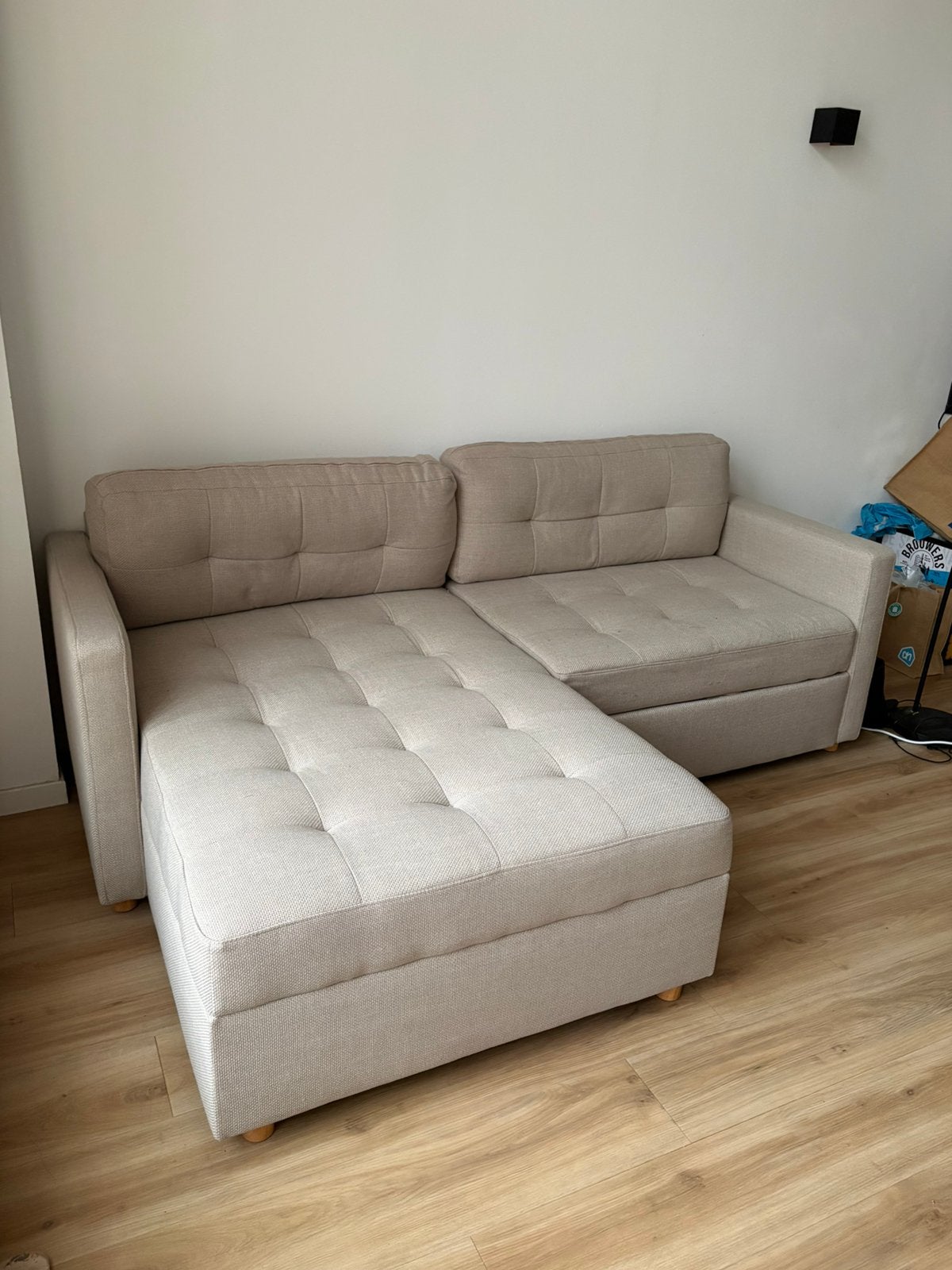 Slaapbank sofabed JYSK, Huis en Inrichting, Slaapkamer | Slaapbanken, Ophalen of Verzenden, Zo goed als nieuw, Tweepersoons