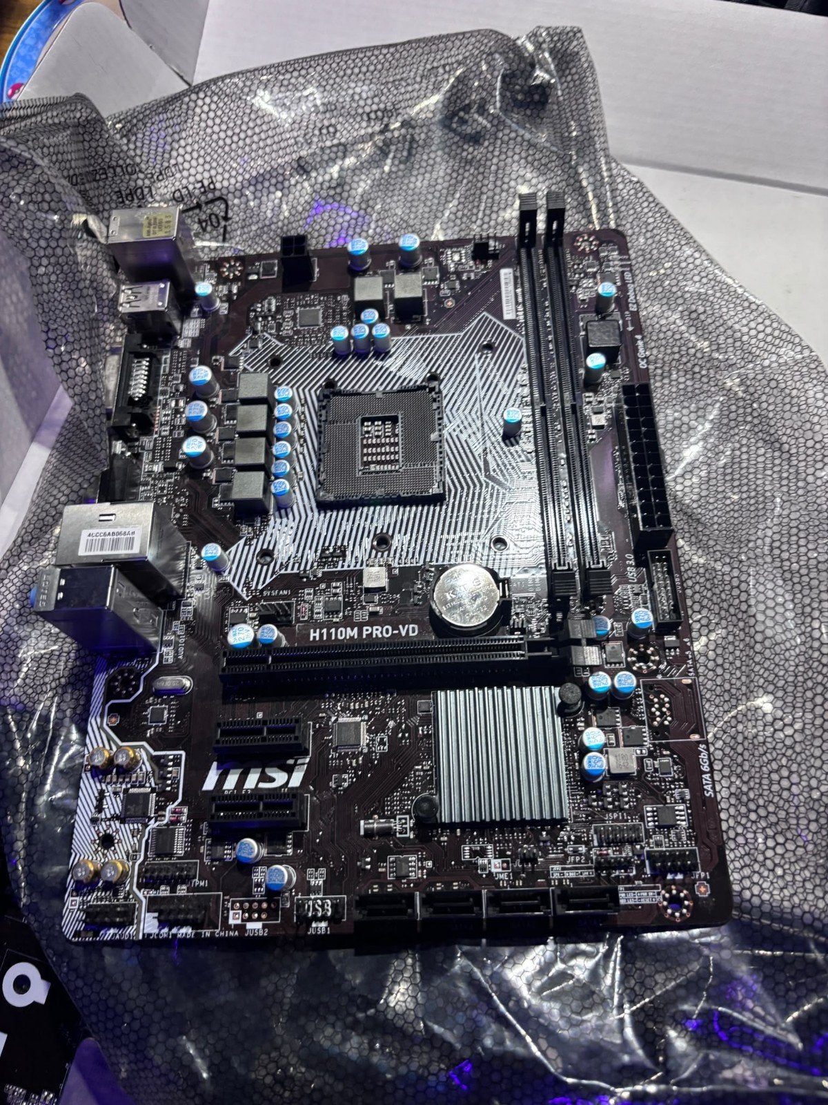 MSI H110M PRO-VD Moederbord - Getest en Werkend, Computers en Software, Micro ATX, LGA 1151, DDR4, Ophalen of Verzenden