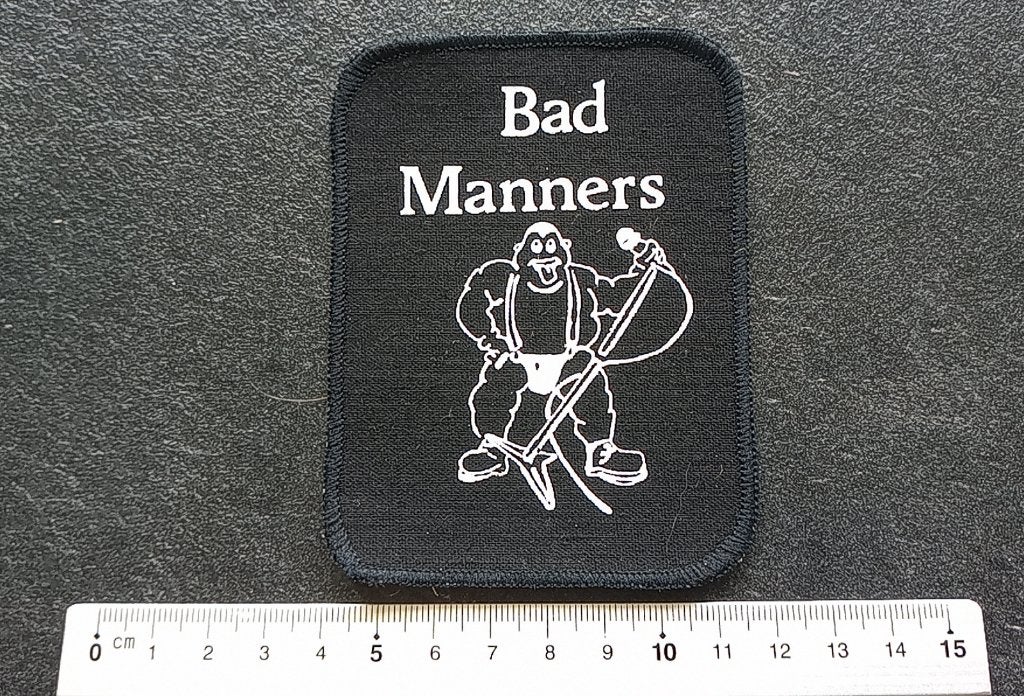 Bad Manners zeer zeldzame vintage 80's patch b11 ska, Verzenden, Nieuw, Kleding
