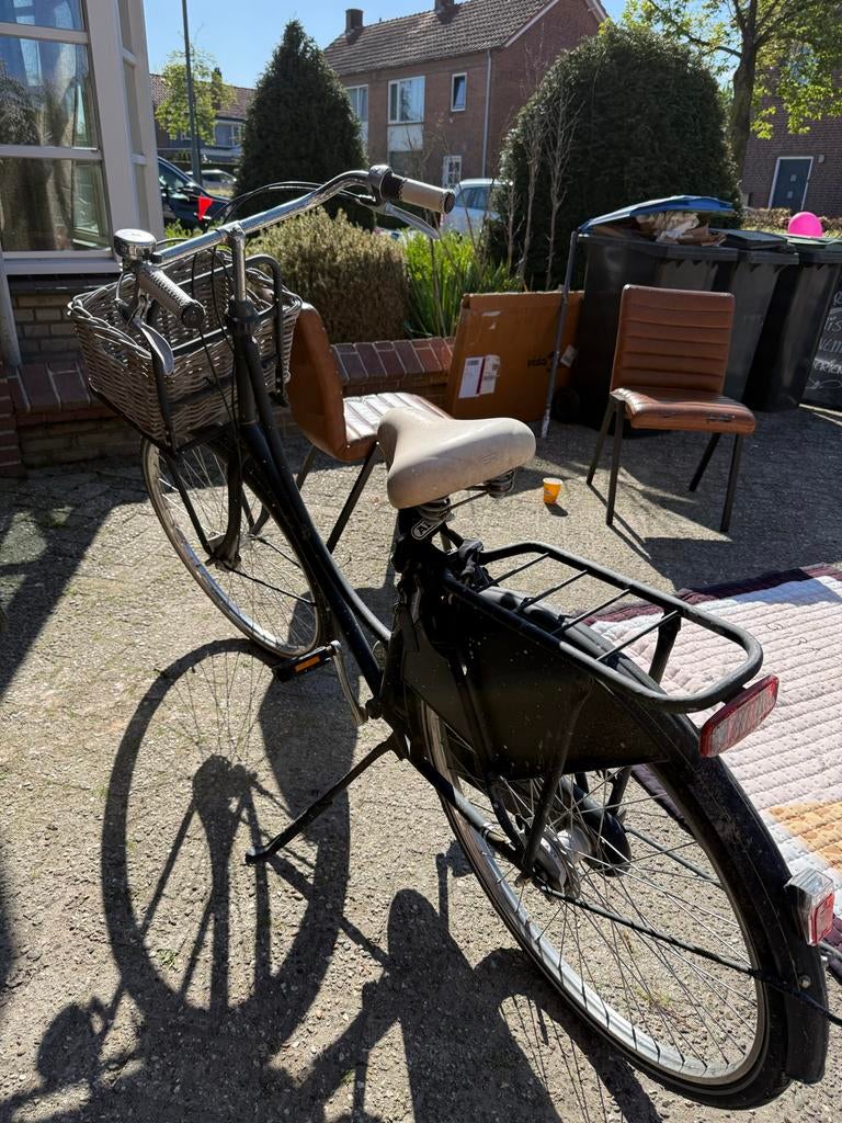 Batavus Omafiets met mandje - Klassiek en Comfortabel, Ophalen of Verzenden, Gebruikt