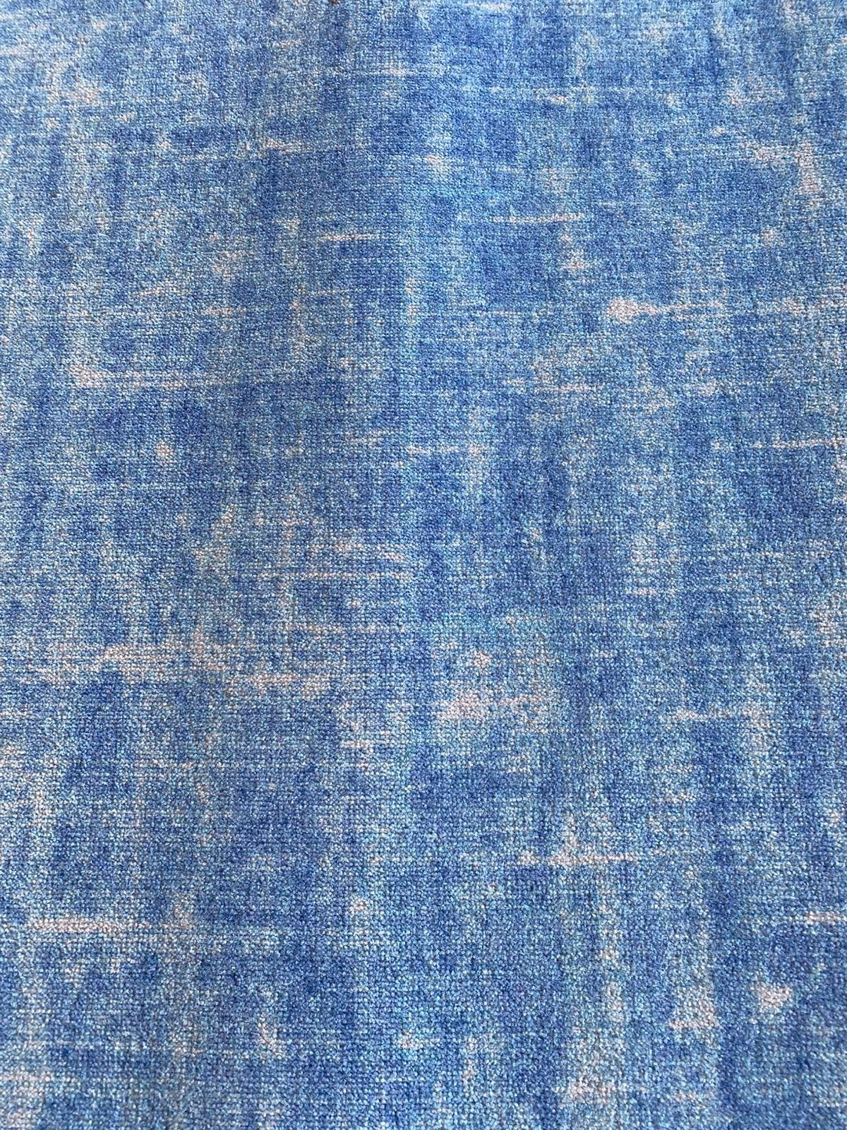 Tapijt blauw / denim /jeans P15, Ophalen, Blauw, Nieuw, Tapijt