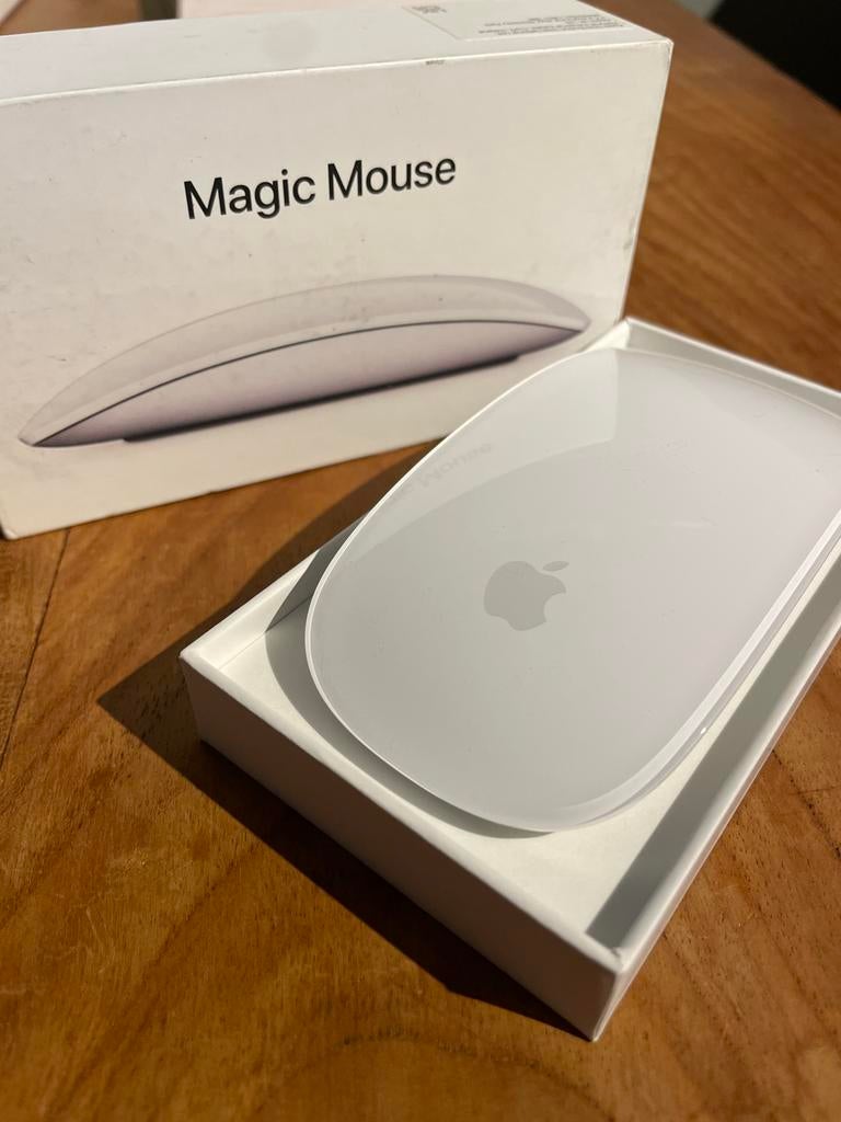 Apple Magic Mouse - Draadloze Muis, Computers en Software, Muizen, Ophalen of Verzenden, Nieuw, Draadloos, Muis
