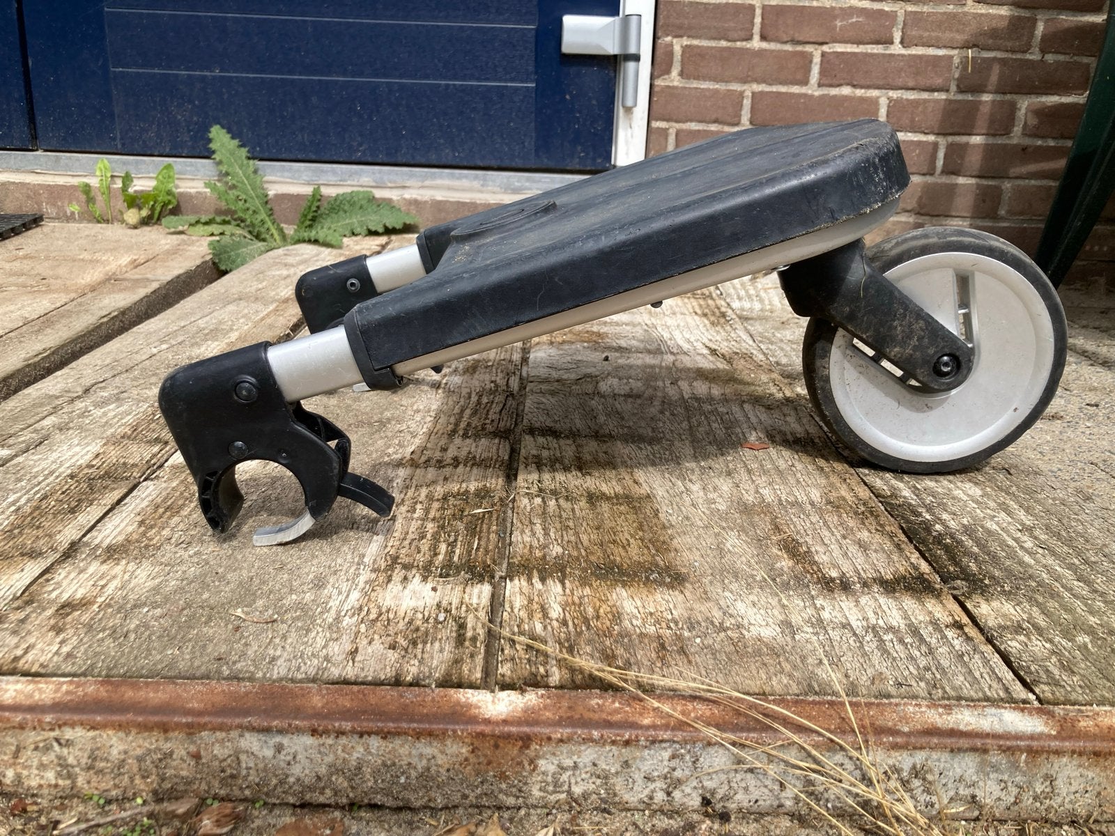 Meerijdplankje voor kinderwagen Mutsy Evo, Ophalen, Gebruikt