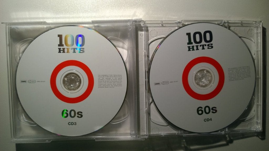100 Hits 60s (5 CD), Ophalen of Verzenden, Zo goed als nieuw, Pop