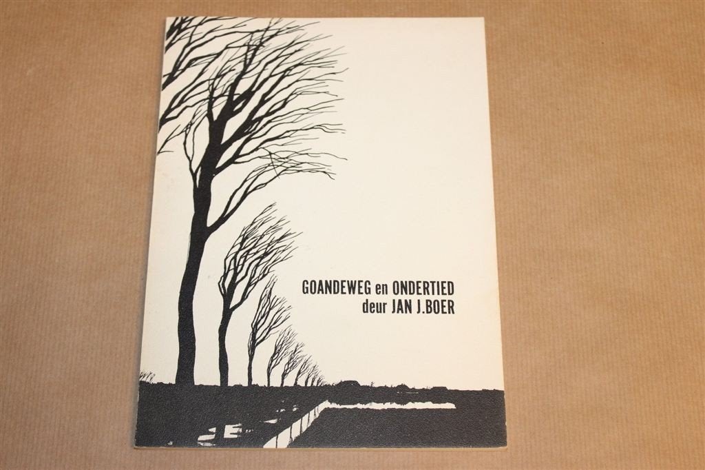 Goandeweg en Ondertied — Groninger Gedichten, Jan J. Boer, Ophalen of Verzenden, Gelezen