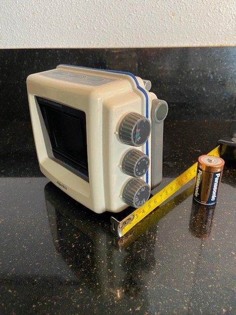 vintage colour mini TV SuperTech mini LCD-321 met radio '90, Ophalen of Verzenden, Nieuw, Minder dan 40 cm, Overige merken