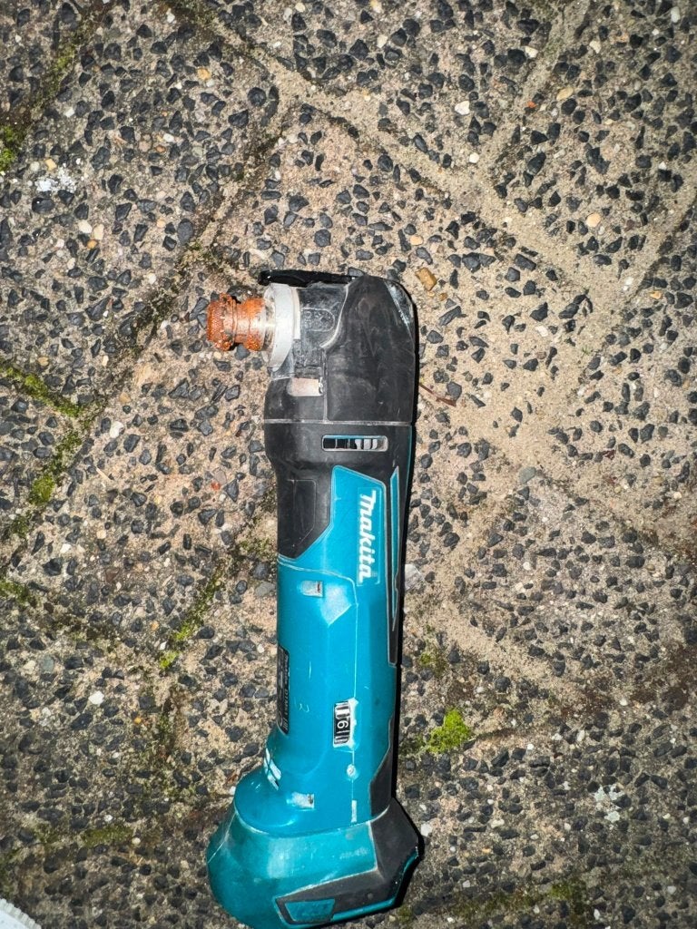 Makita 18V LXT multitool, Ophalen of Verzenden, Gebruikt, Multitool, Makita