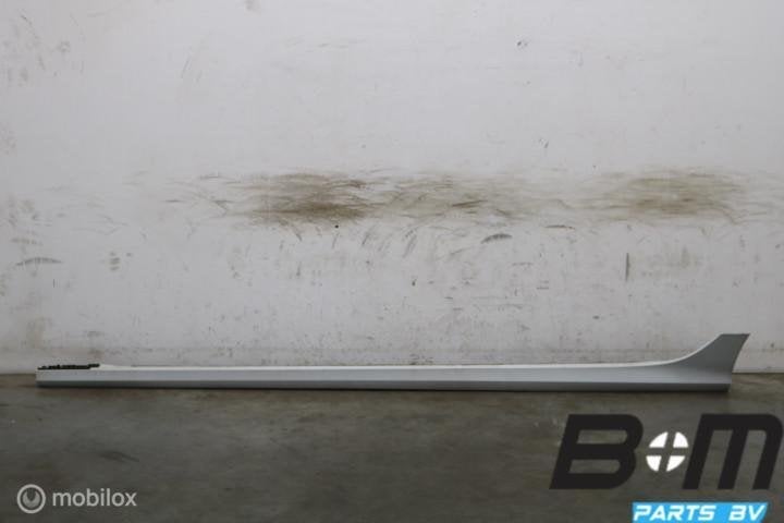 Sideskirt links Audi A6 4G GL LS9R 40km oud 4G083855K, Gebruikt