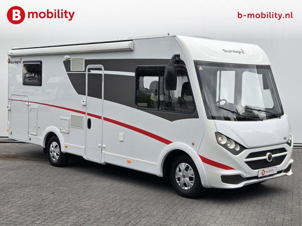 Sunlight I68 Carado I68 Bj.2020 Lengtebedden Hefbed Garage F, Caravans en Kamperen, Campers, Bedrijf, tot en met 4, Integraal