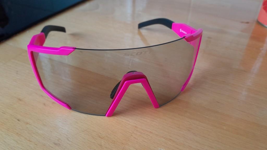 SCOTT Shield LS photochromic Fietsbril sportbril Rose, Overige merken, Carbon, Nieuw, Ophalen of Verzenden