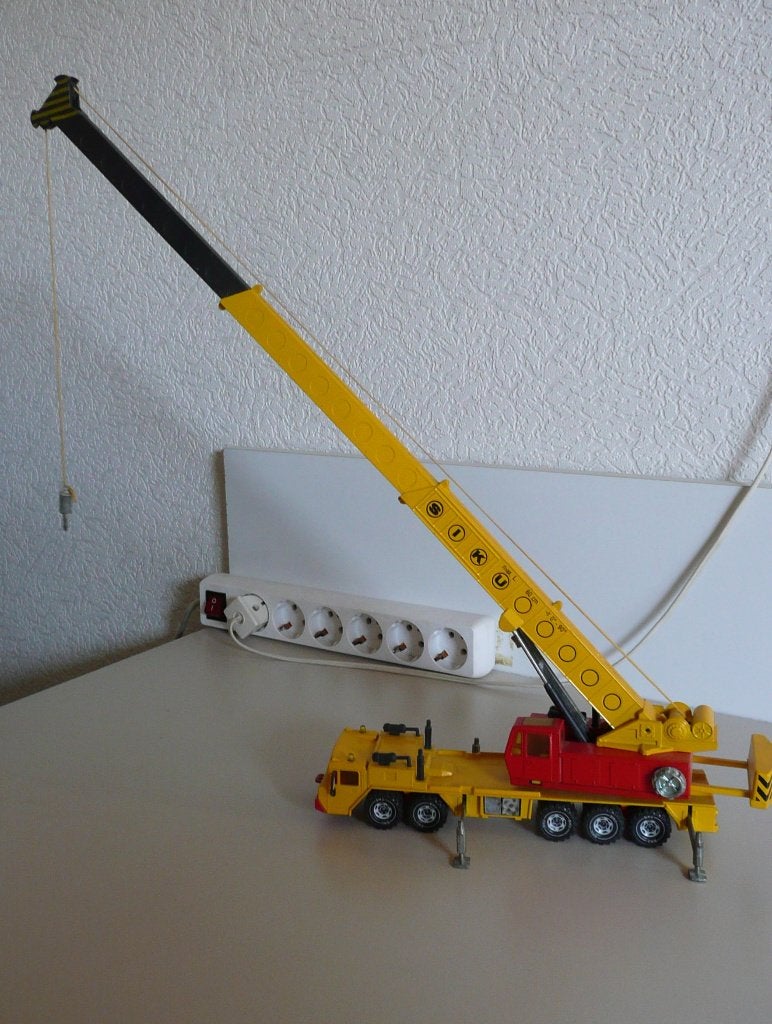 Faun 5-assige hijskraan van Siku., Ophalen, Zo goed als nieuw, Hijskraan, Tractor of Landbouw, SIKU