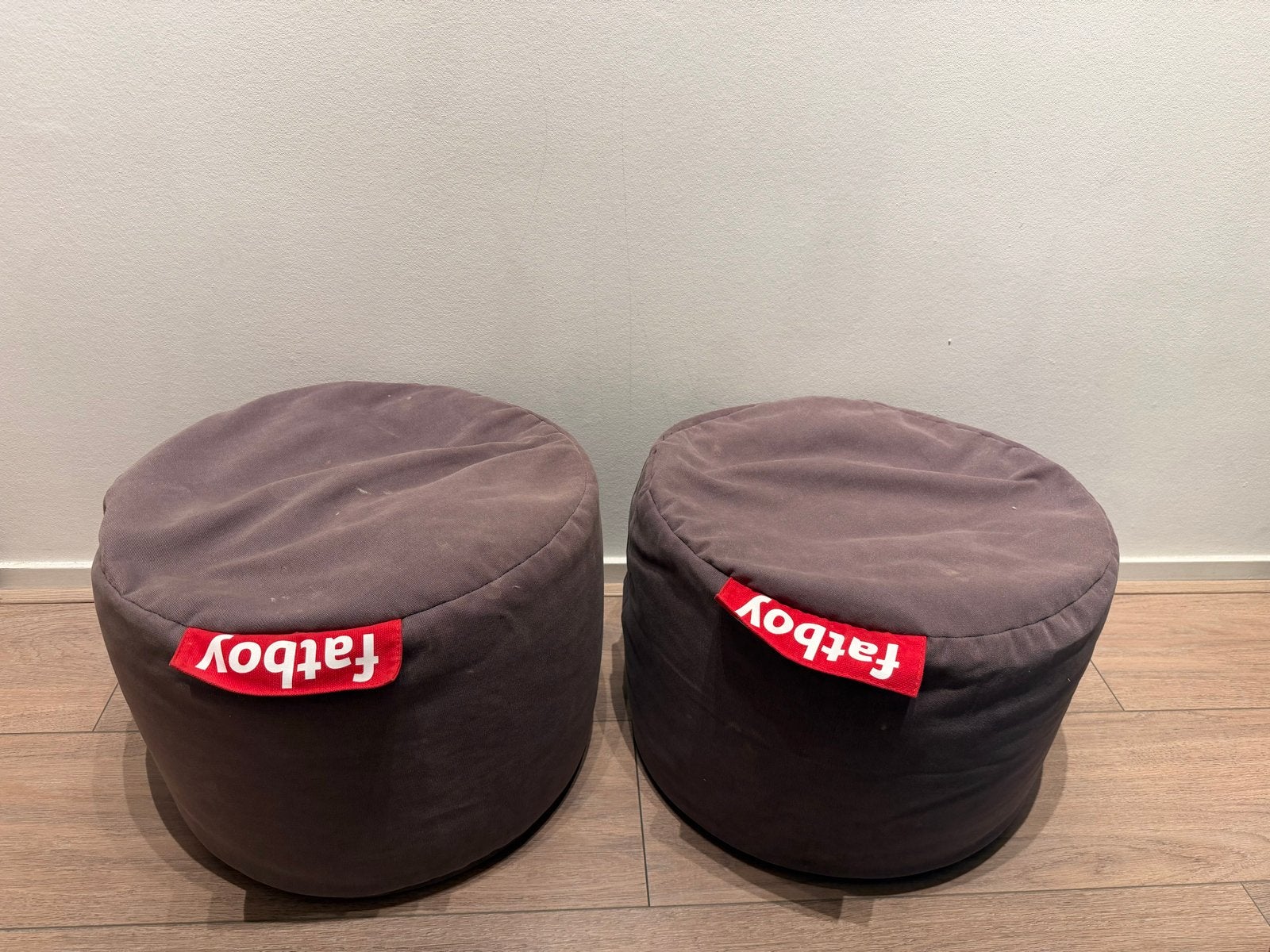 Fatboy poefs - Gebruikt, wasbare hoes, Ophalen, Minder dan 50 cm, Gebruikt, Rond