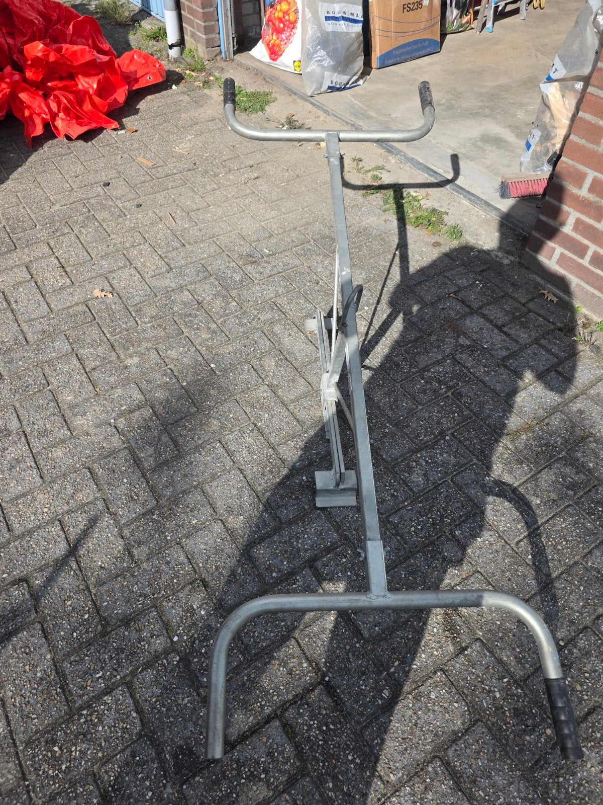 Klinkierklemmen en opsluitbandentang voor bestrating, Ophalen, Gebruikt, Klem