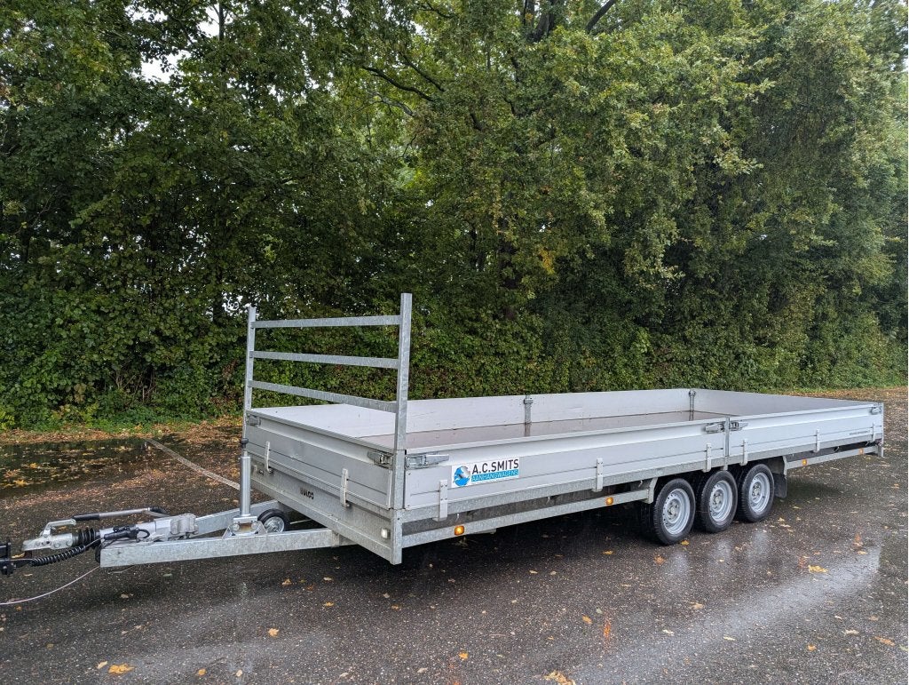 Hulco Medax-3 Plateauwagen 611x223 3500 kg 2022 3 asser, Ophalen, Gebruikt, -, -