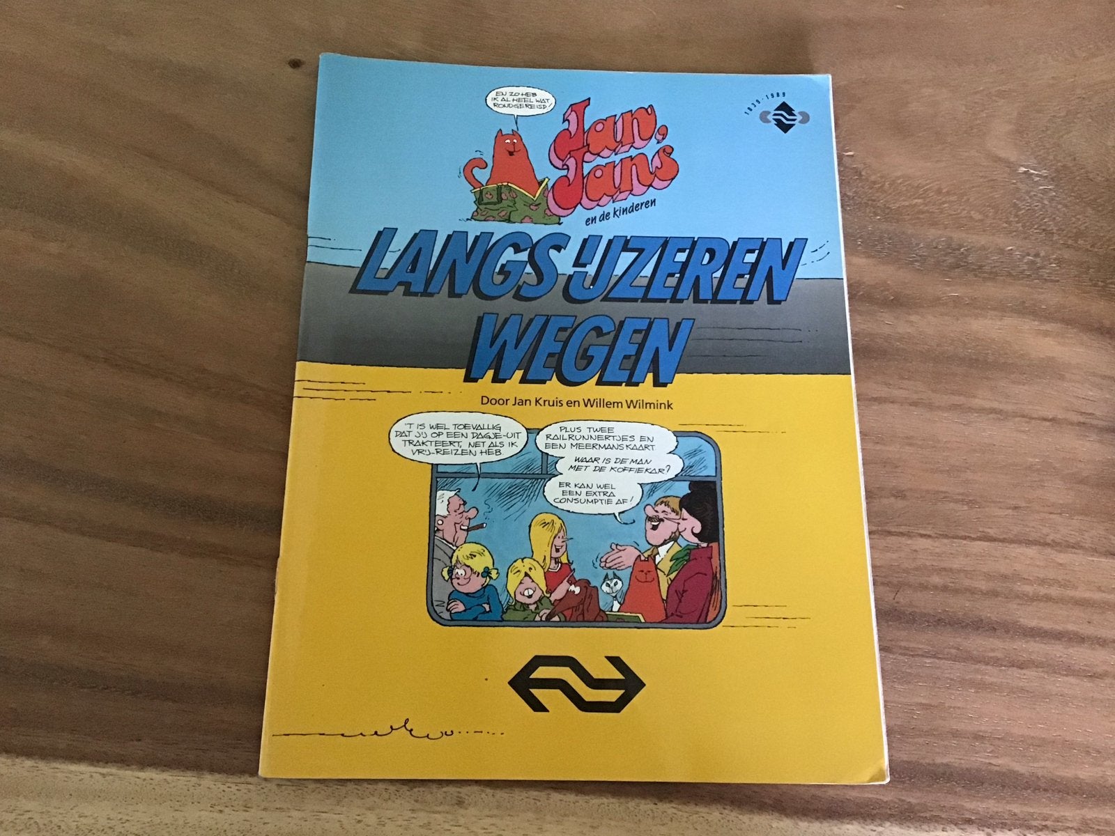 Jan, Jans en de Kinderen: Langs IJzeren Wegen, Eén stripboek, Ophalen of Verzenden, Gelezen