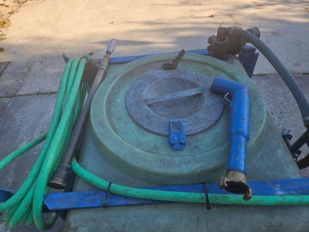veldspuit met spuitlans voor mini tractor, Ophalen, Gebruikt