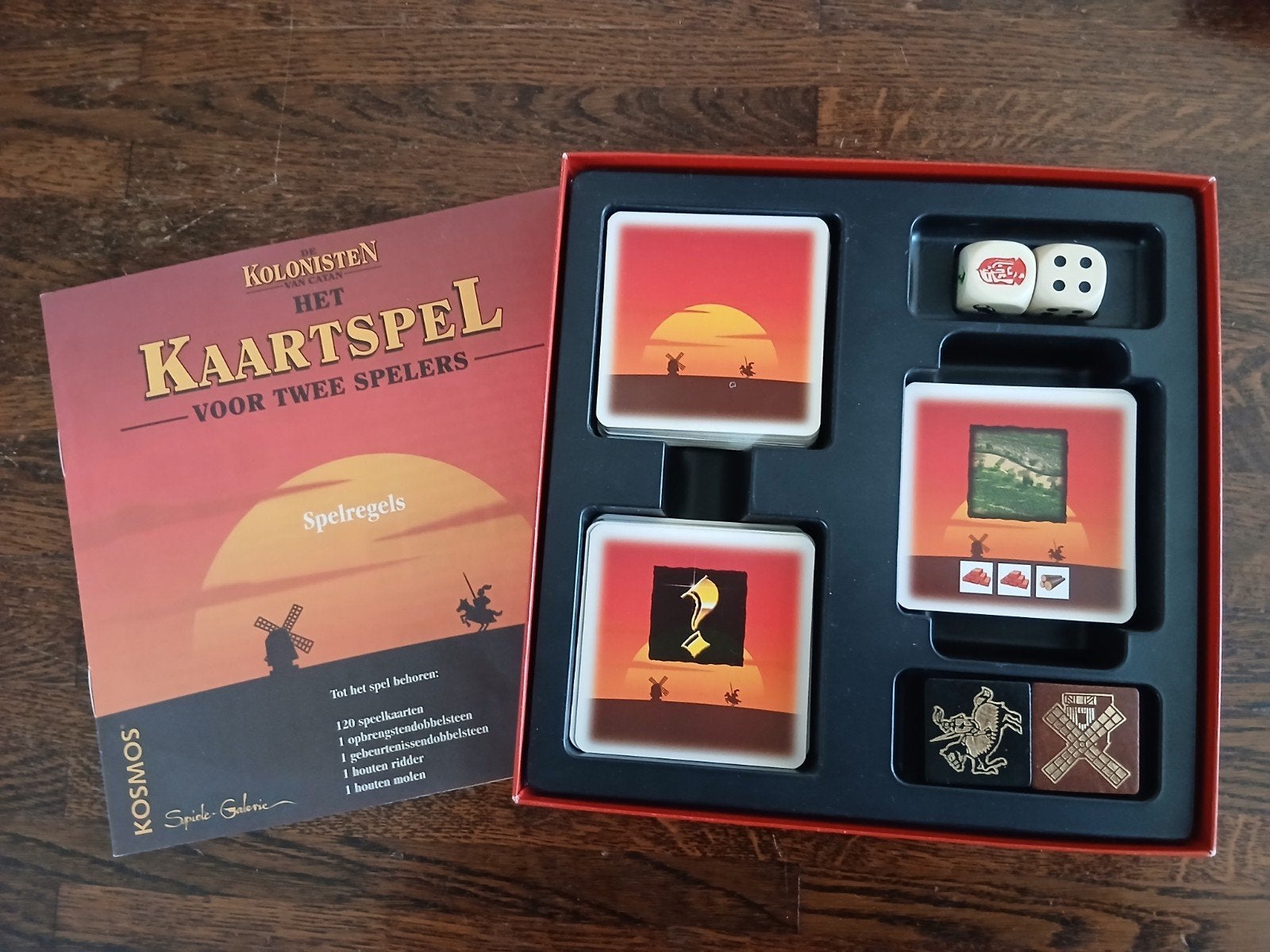 Kolonisten van Catan - kaartspel voor 2 spelers, Een of twee spelers, Ophalen of Verzenden, Zo goed als nieuw, 999 Games