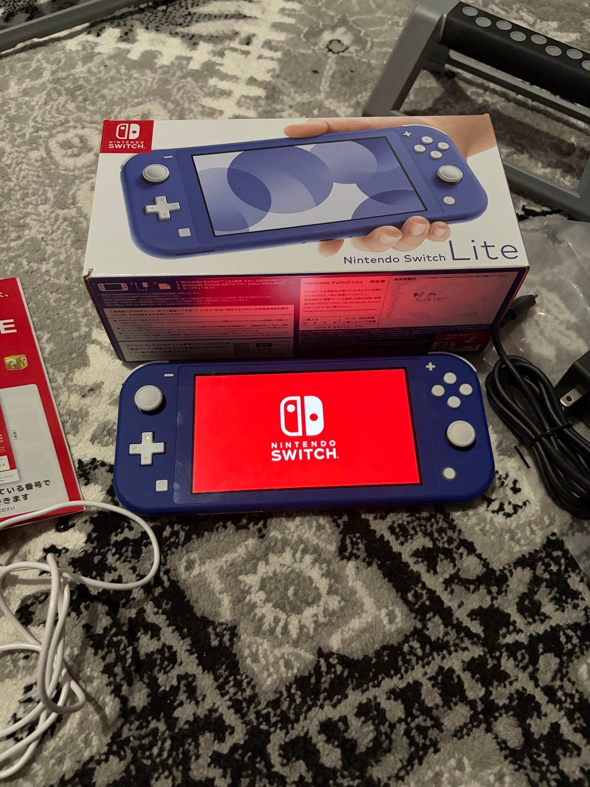 Nintendo Switch Lite Blauw, Ophalen of Verzenden, Zo goed als nieuw, Met 1 controller, Switch Original