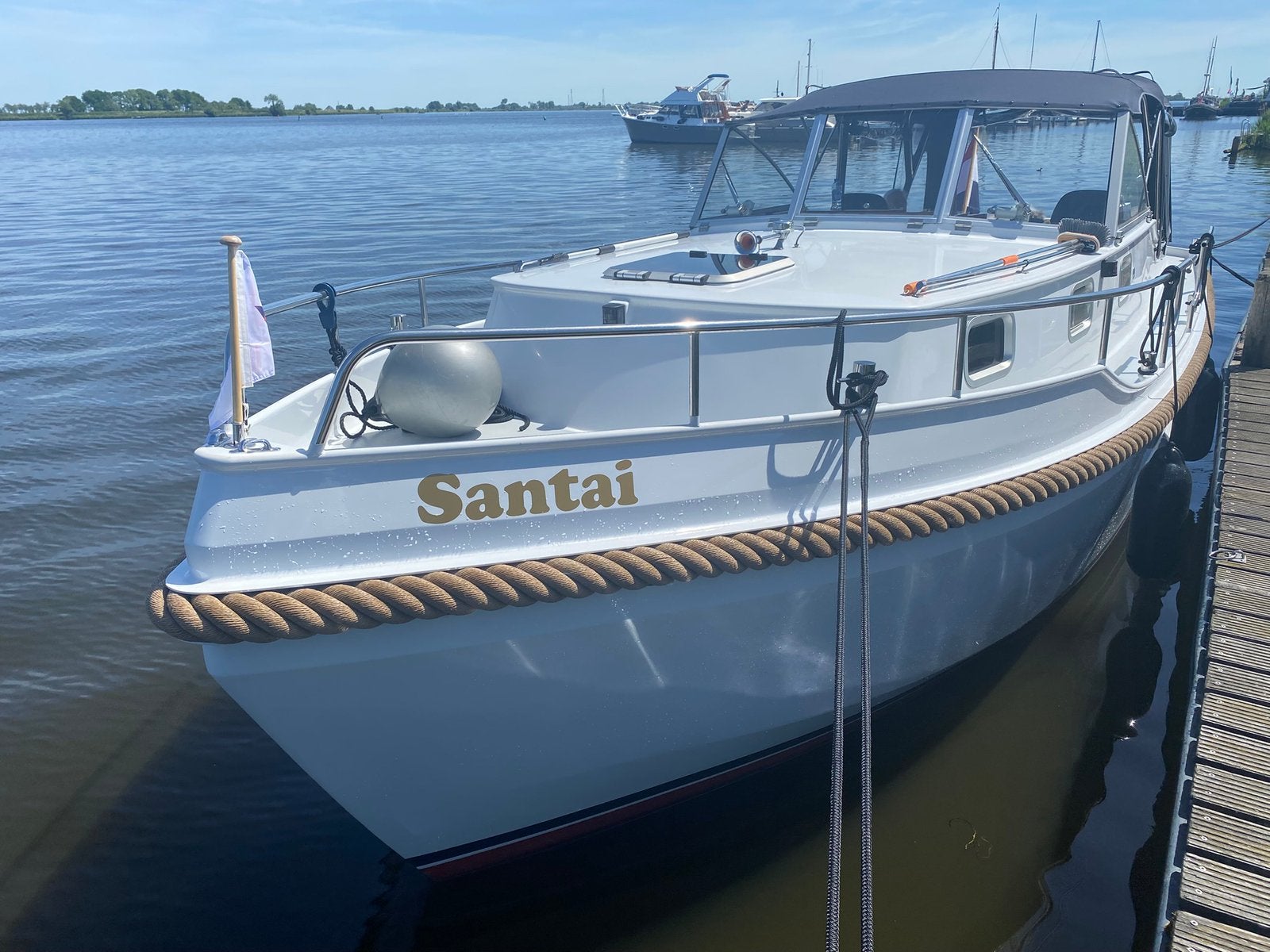 Vedette 8.80 OK in top conditie, Watersport en Boten, Motorboten en Motorjachten, Overige merken, 9 m, Gebruikt, Walstroom
