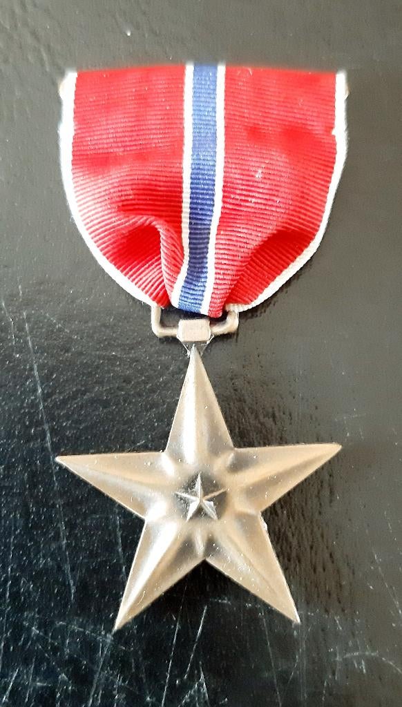 WO2 US Bronze Star Medal (slot brooch), Verzamelen, Militaria | Tweede Wereldoorlog, Ophalen of Verzenden, Amerika, Lintje, Medaille of Wings