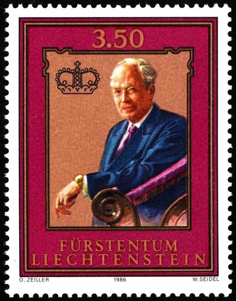 Liechtenstein Michel 903, Postzegels en Munten, Verzenden, Overige landen, Postfris