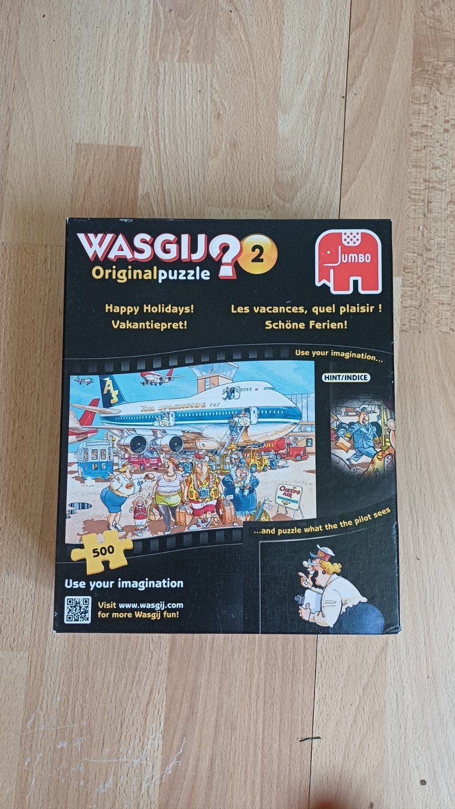Wasgij Original 2: Vakantiepret! 500 stukjes Jumbo puzzel, Ophalen of Verzenden, 500 t/m 1500 stukjes, Gebruikt, Legpuzzel