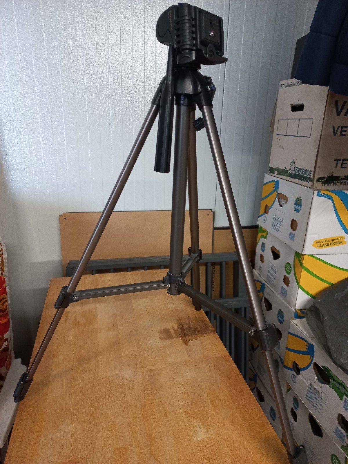 Vanguard MK-2 Statief - Als nieuw, Snelkoppelingsplaat, Zo goed als nieuw, Ophalen of Verzenden, Driepoot