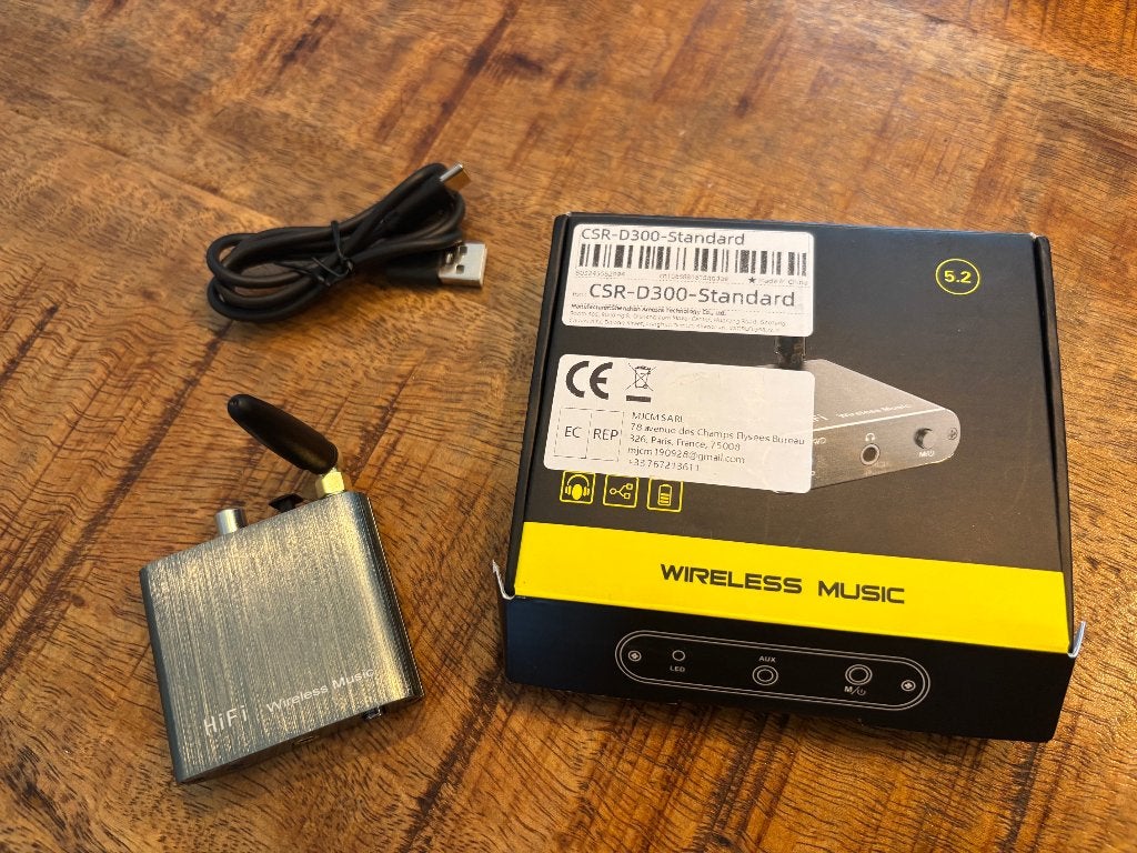 D300 Wireless Audio Adapter, Ophalen, Nieuw