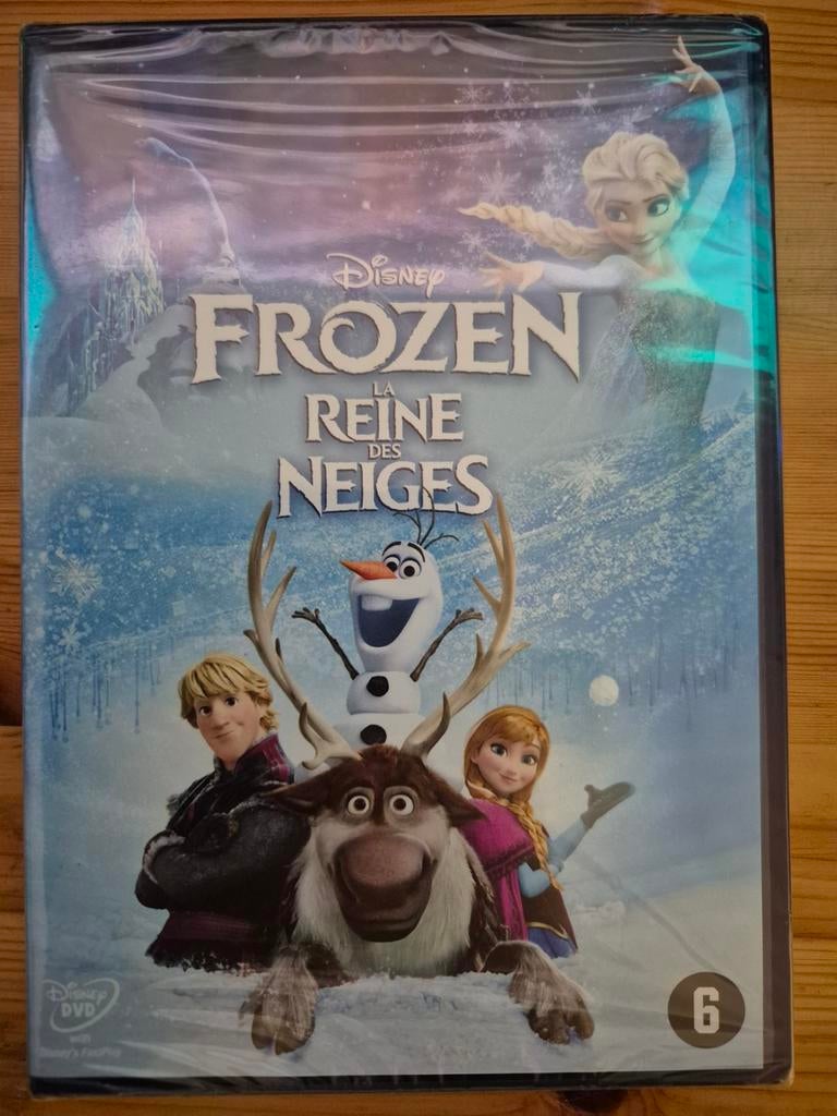 Disney Frozen: La Reine des Neiges DVD - Nieuw in verpakking, Avontuur, Ophalen of Verzenden, Vanaf 6 jaar, Nieuw in verpakking