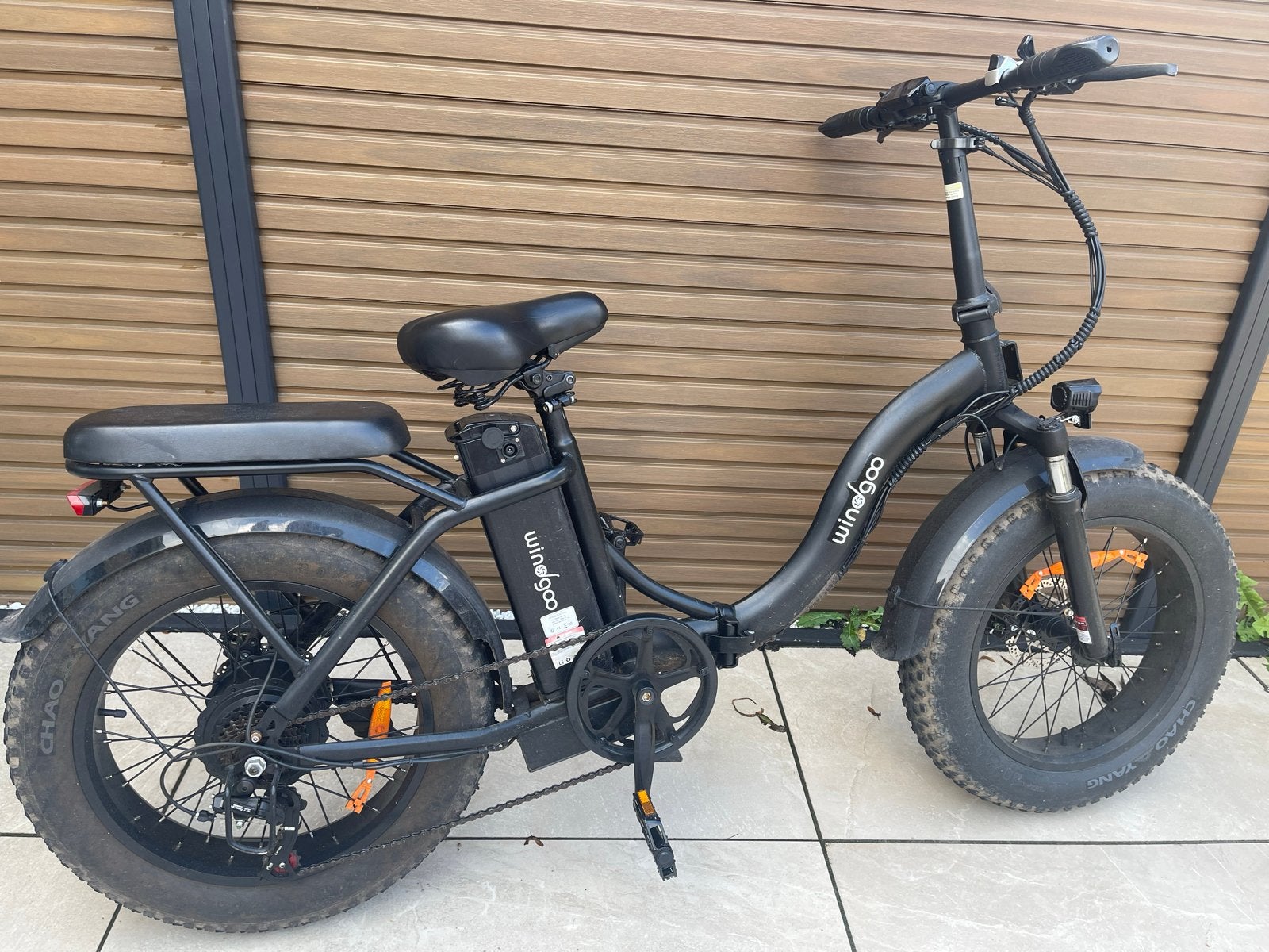 Vouwfiets Windgoo E20 Pro - Batterij moet nagekeken worden, Fietsen en Brommers, 20 inch of meer, Gebruikt, Versnellingen, Totaal opvouwbaar