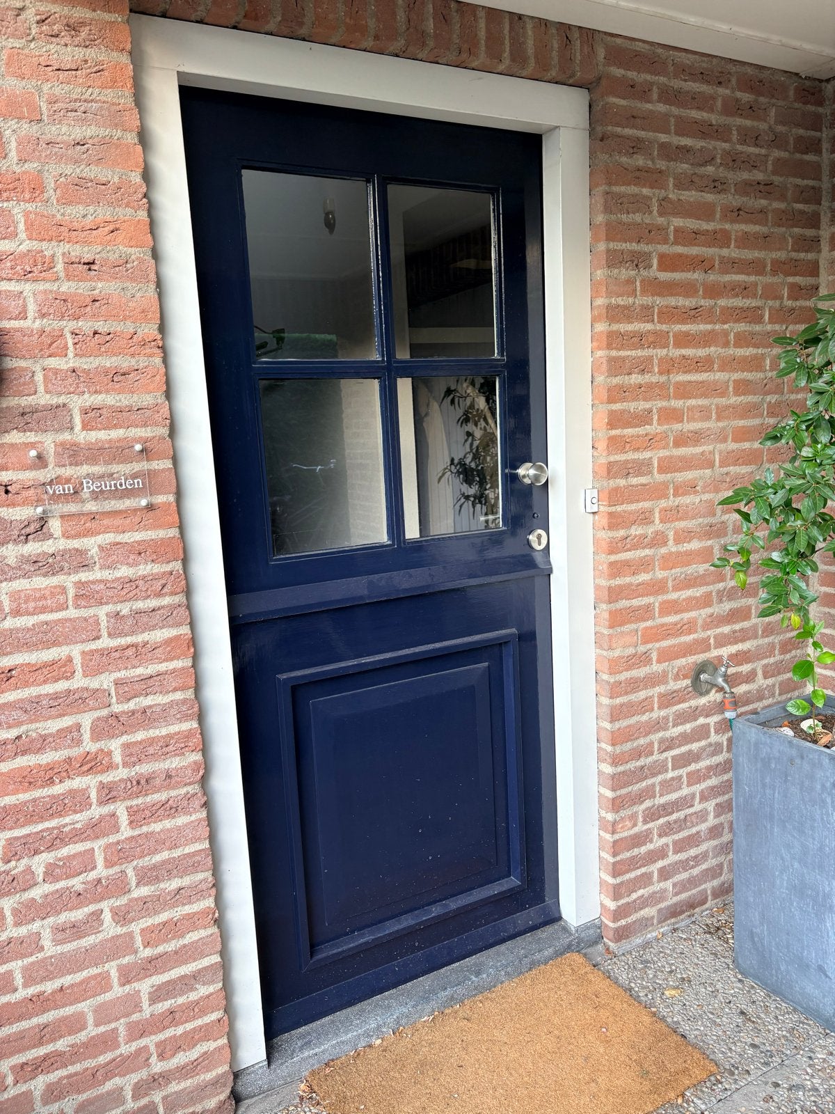 Twee buiten deuren (staldeuren) - Voordeur en achterdeur, Ophalen, Gebruikt, 80 tot 100 cm, Buitendeur