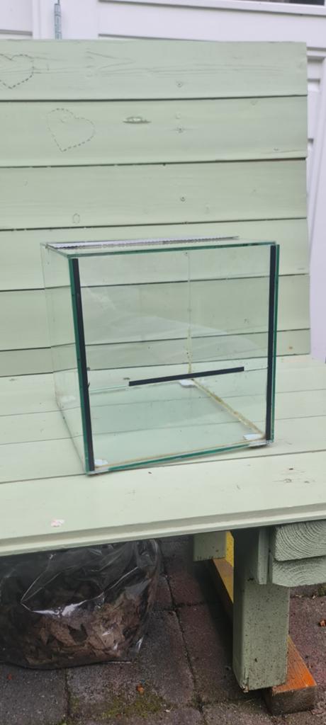 Terrarium D30 B25 H26, Dieren en Toebehoren, Reptielen en Amfibieën | Toebehoren, Ophalen