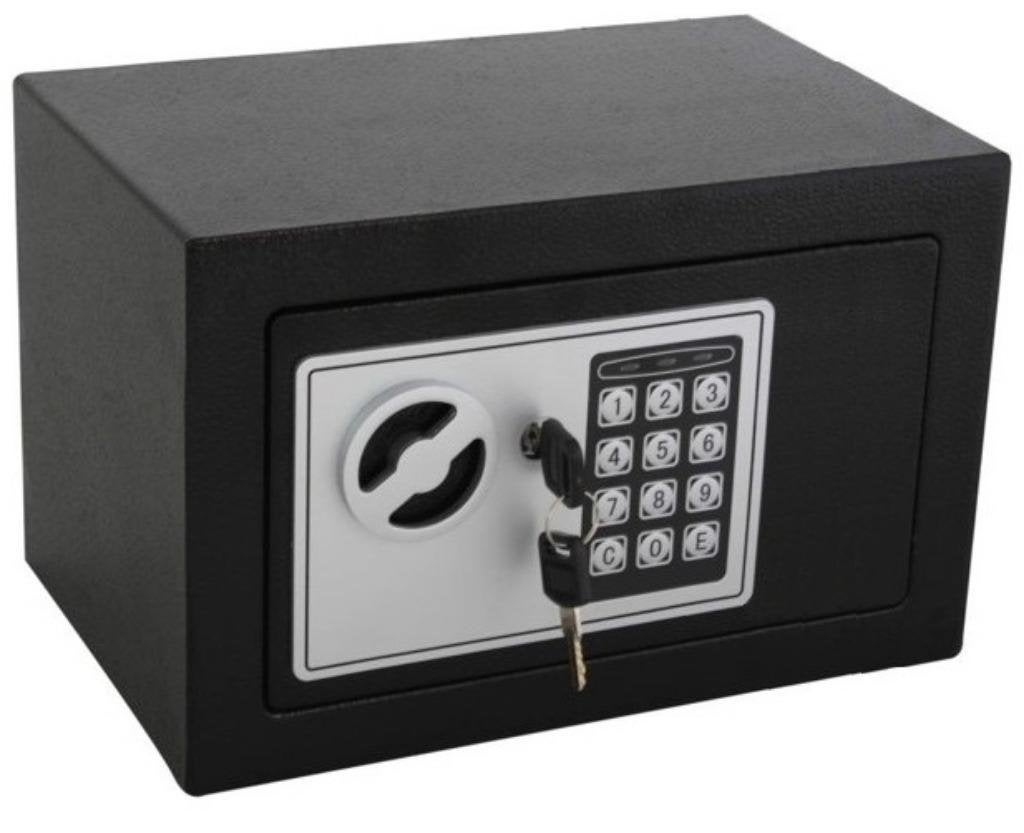 Elektronische kluis met code en 2 sleutels Nieuw Groot model, -, -, Nieuw, Ophalen of Verzenden