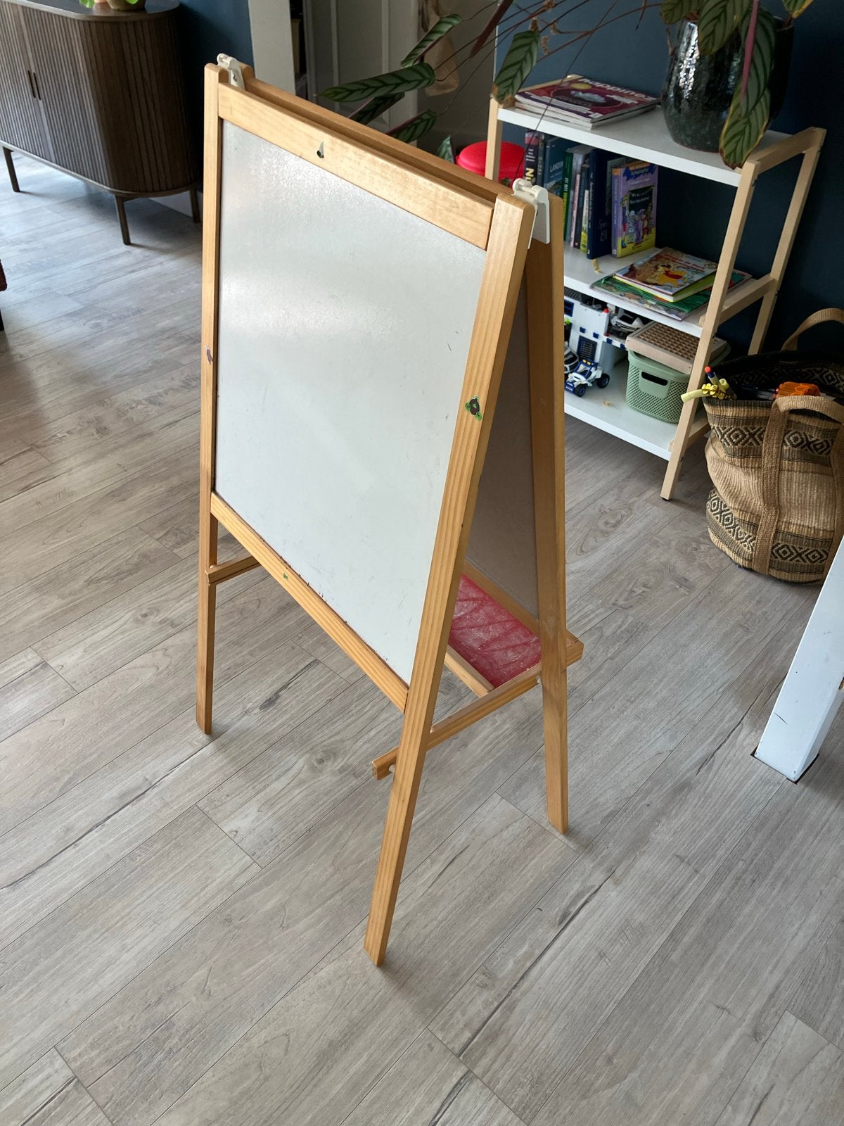 Kinder whiteboard/krijtbord met toebehoren, Kinderen en Baby's, Ophalen, Gebruikt, Knutselen