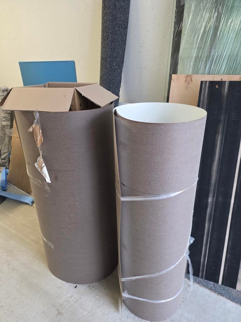 HPL Platen Formica Wit Mat 0.7 mm Dik, Doe-het-zelf en Verbouw, Platen en Panelen, Ophalen of Verzenden